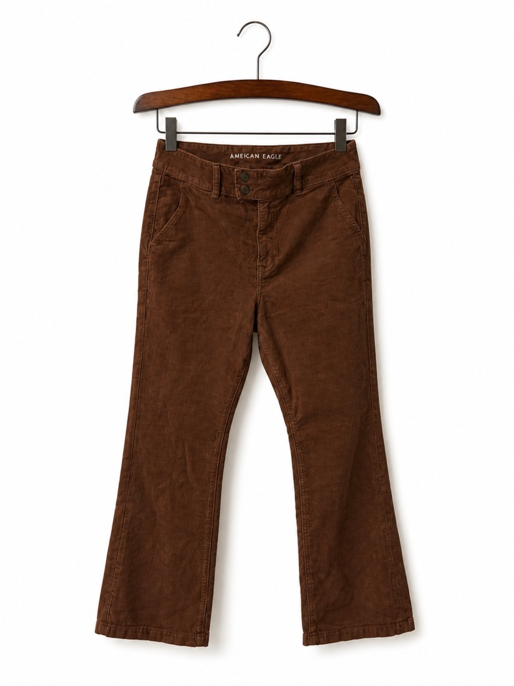 American Eagle Brown Corduroy Pants – Size 14 Short